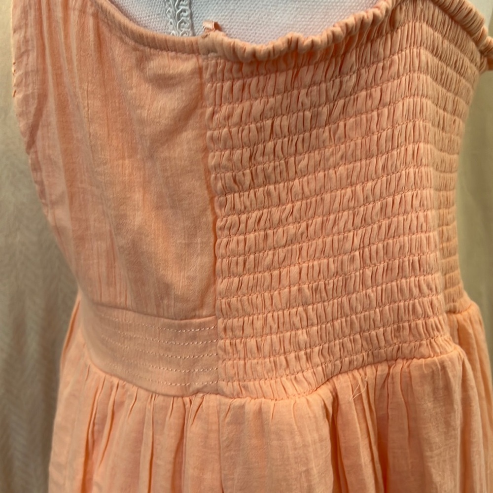 Lauren Conrad Pink/Salmon Maxi Dress. Size L. - Picture 11 of 14